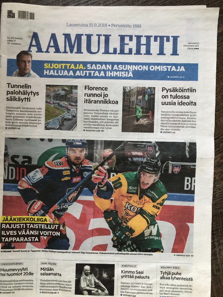 Lehtileike Mikko Sjögrenistä mediassa